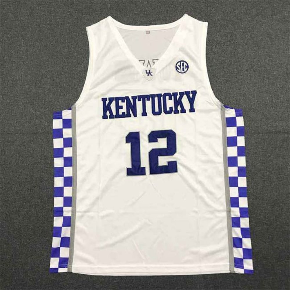 NBA Kentucky Karl Anthony Towns #12 Jersey-White
